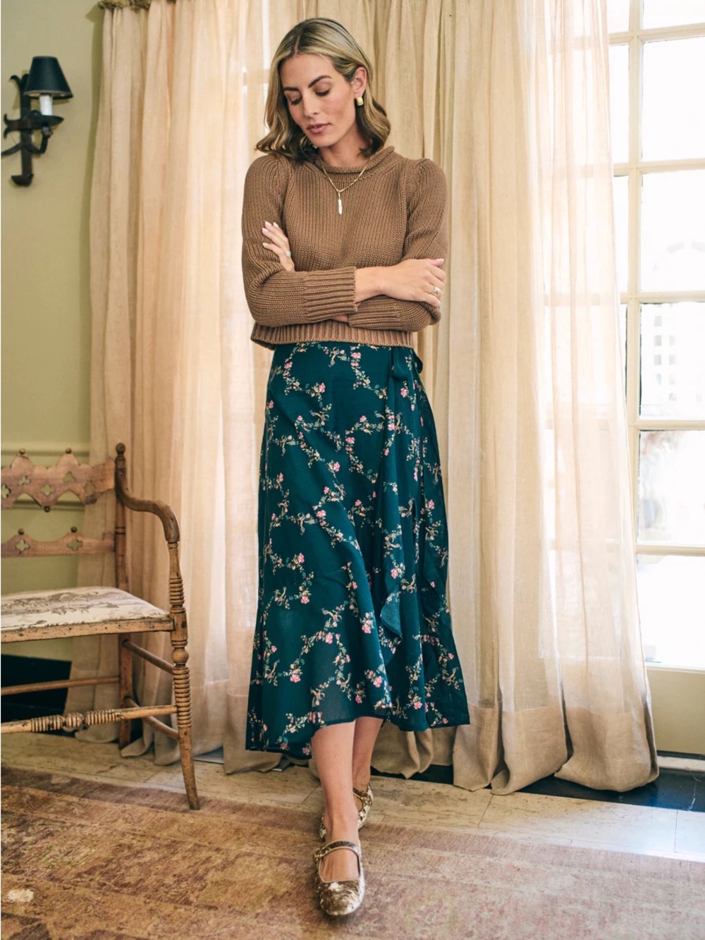 Top & Skirt Set